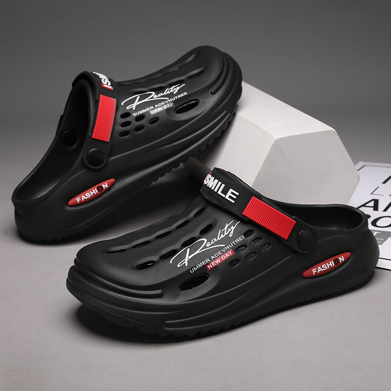 Men's Slippers EVA Hole Mens M - Mens Fashion Mullet ulasan dan harga