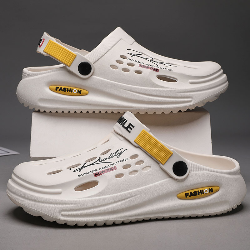 Men's Slippers EVA Hole Mens M - Mens Fashion Mullet ulasan dan harga