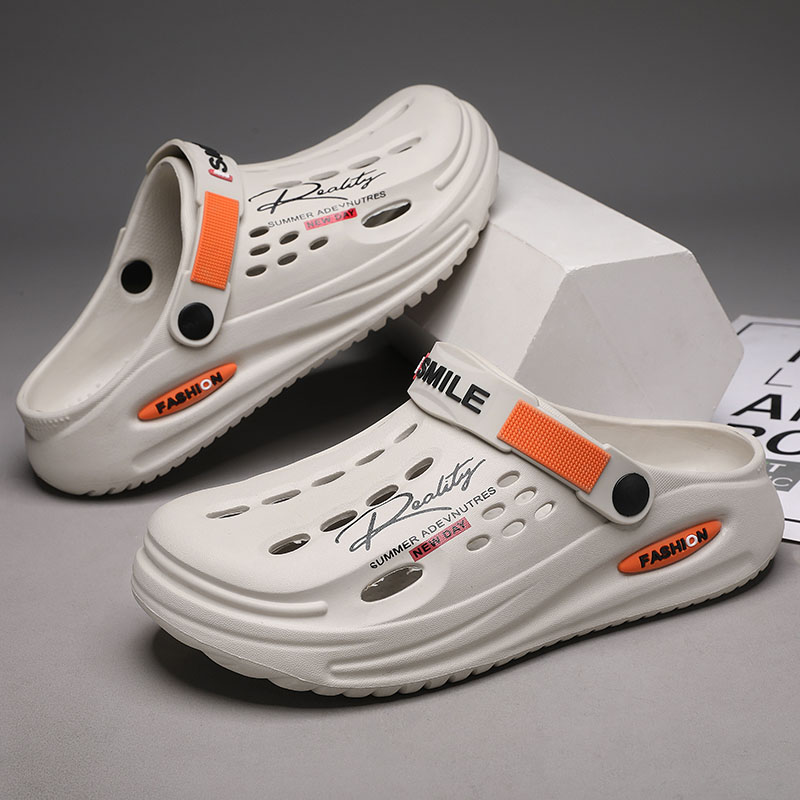 Men's Slippers EVA Hole Mens M - Mens Fashion Mullet ulasan dan harga