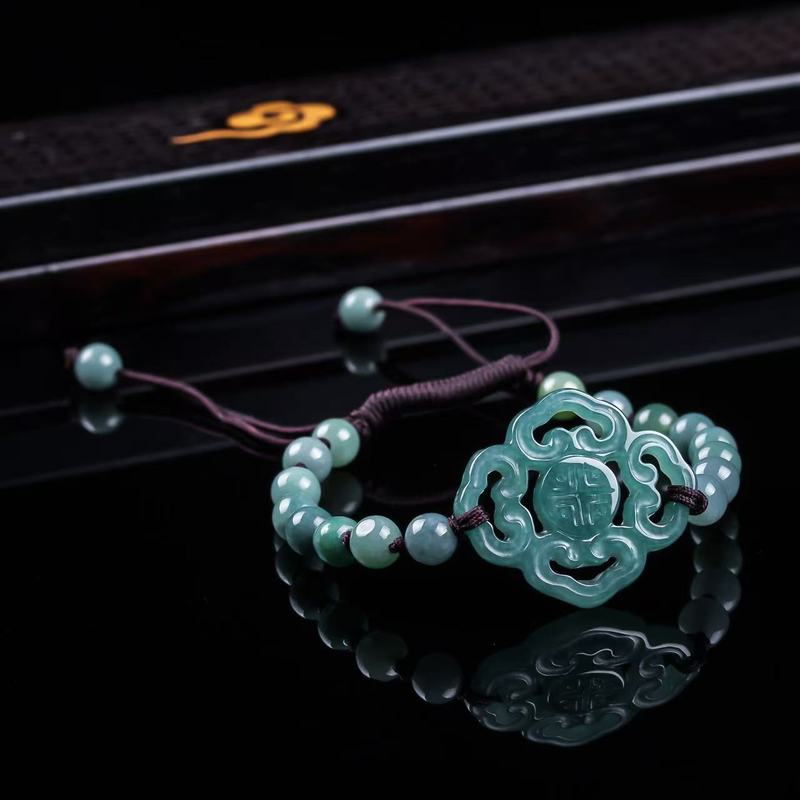 Natural Jadeite A-grade Bracel - Mens Fashion Bracelet ulasan dan harga