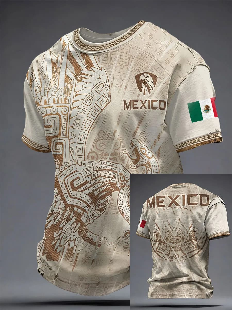 2026 New Men Mexico 3D  Print  - Mens Fashion Mexico ulasan dan harga