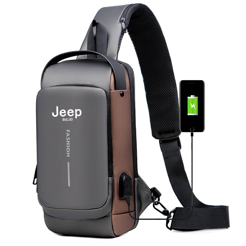 Jeep Buluo Men Anti Theft Slin - Fashion Harness Men ulasan dan harga