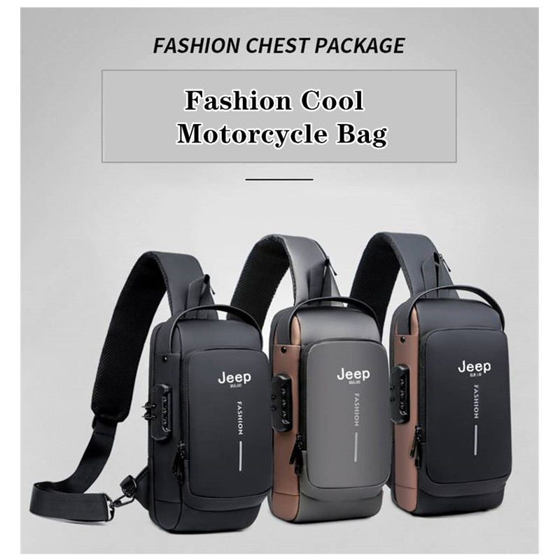 Jeep Buluo Men Anti Theft Slin - Fashion Harness Men ulasan dan harga