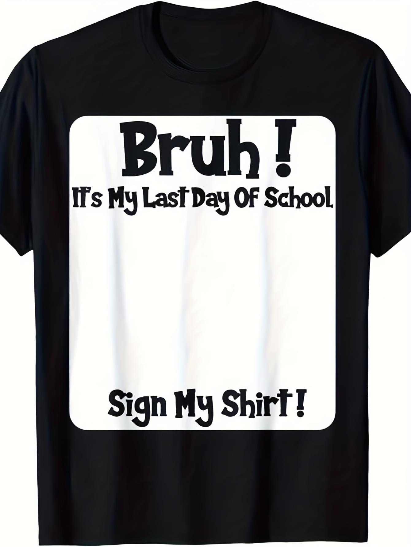 Brother, today is my last day  - Men'S Fashion Today ulasan dan harga