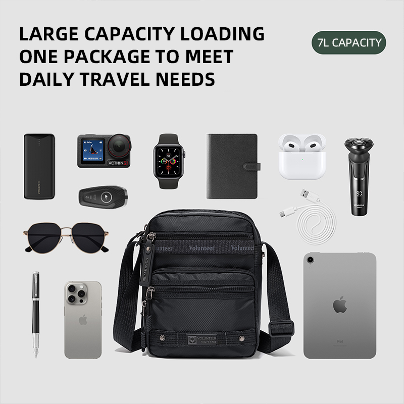 VOLUNTEER 7L Phone Crossbody B - Fashion Harness Men ulasan dan harga