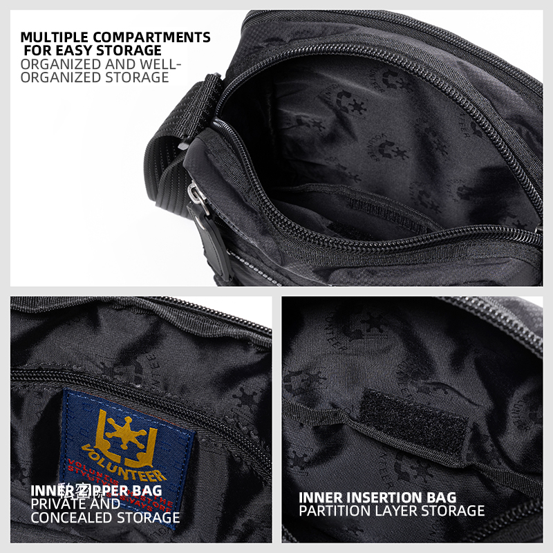 VOLUNTEER 7L Phone Crossbody B - Fashion Harness Men ulasan dan harga