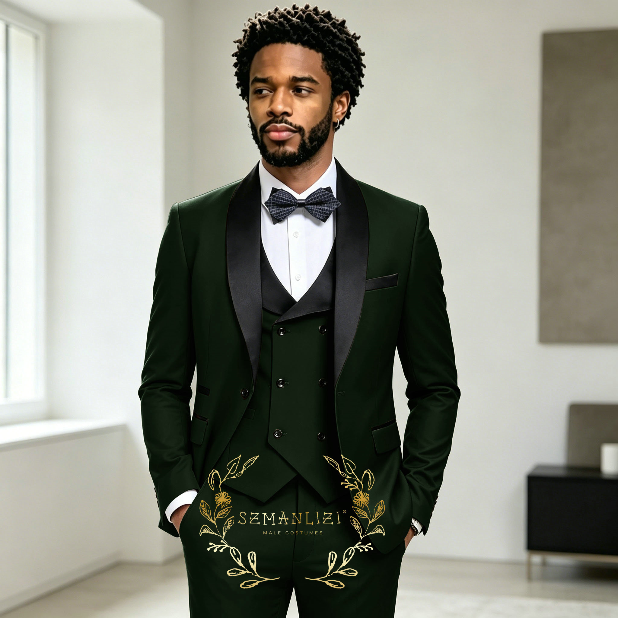 Dark Grey Men's Tuxedo Wedding - Mens Fashion Dark Grey Pants ulasan dan harga