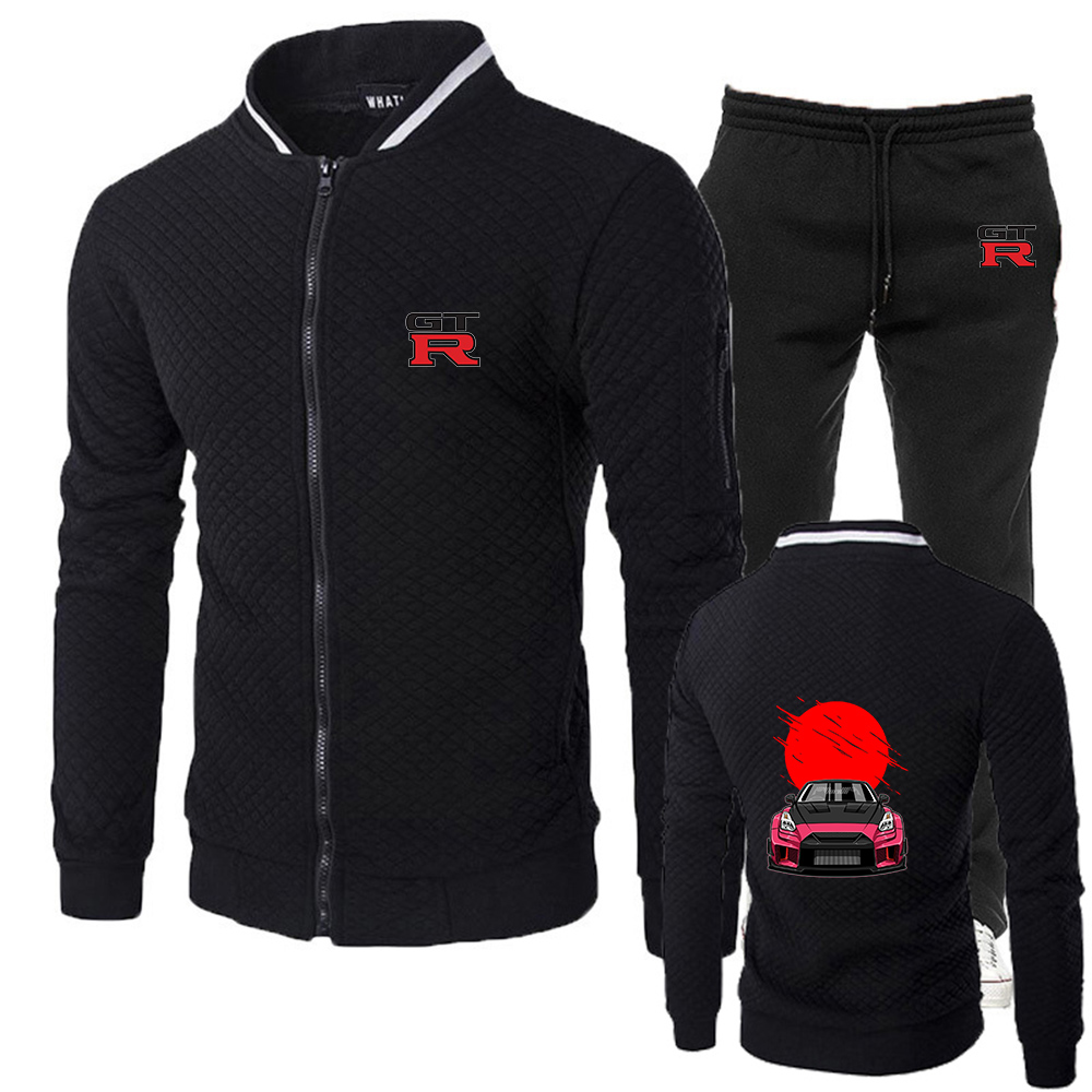 Initial D GTR R35 Print 2026 S - Men'S Fashion Zipper Jacket ulasan dan harga