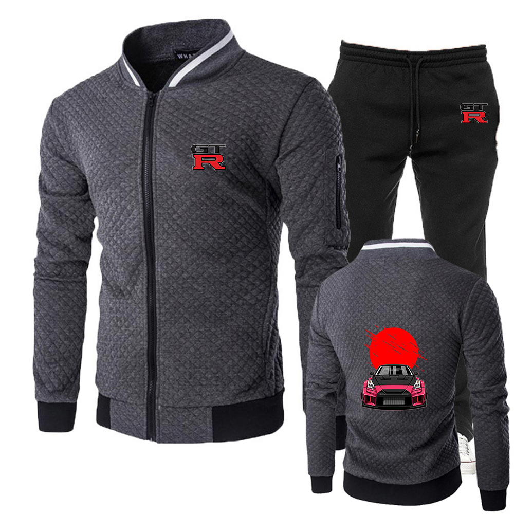 Initial D GTR R35 Print 2026 S - Men'S Fashion Zipper Jacket ulasan dan harga