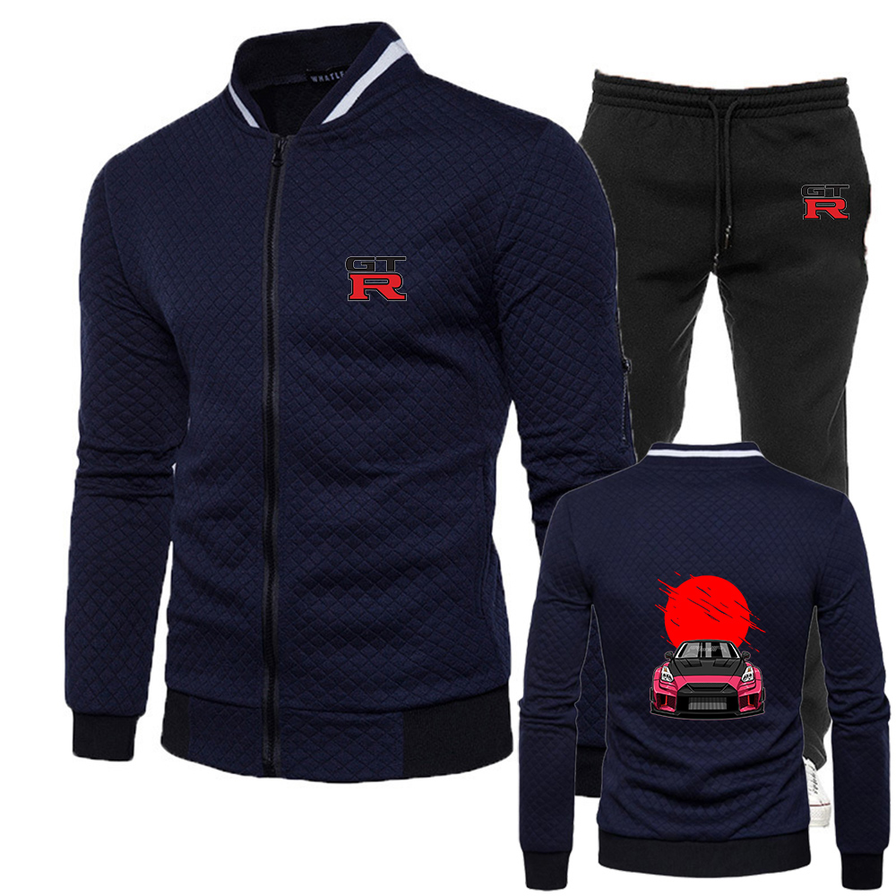 Initial D GTR R35 Print 2026 S - Men'S Fashion Zipper Jacket ulasan dan harga