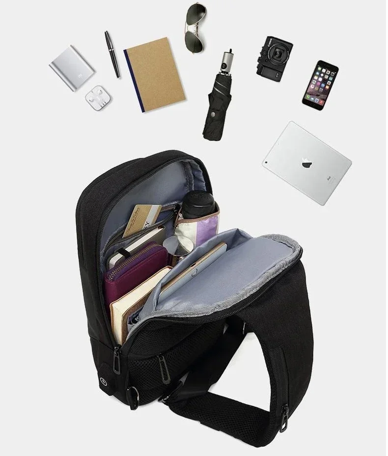 Men's Fashion Chest Bag Waterp - Fashion Harness Men ulasan dan harga