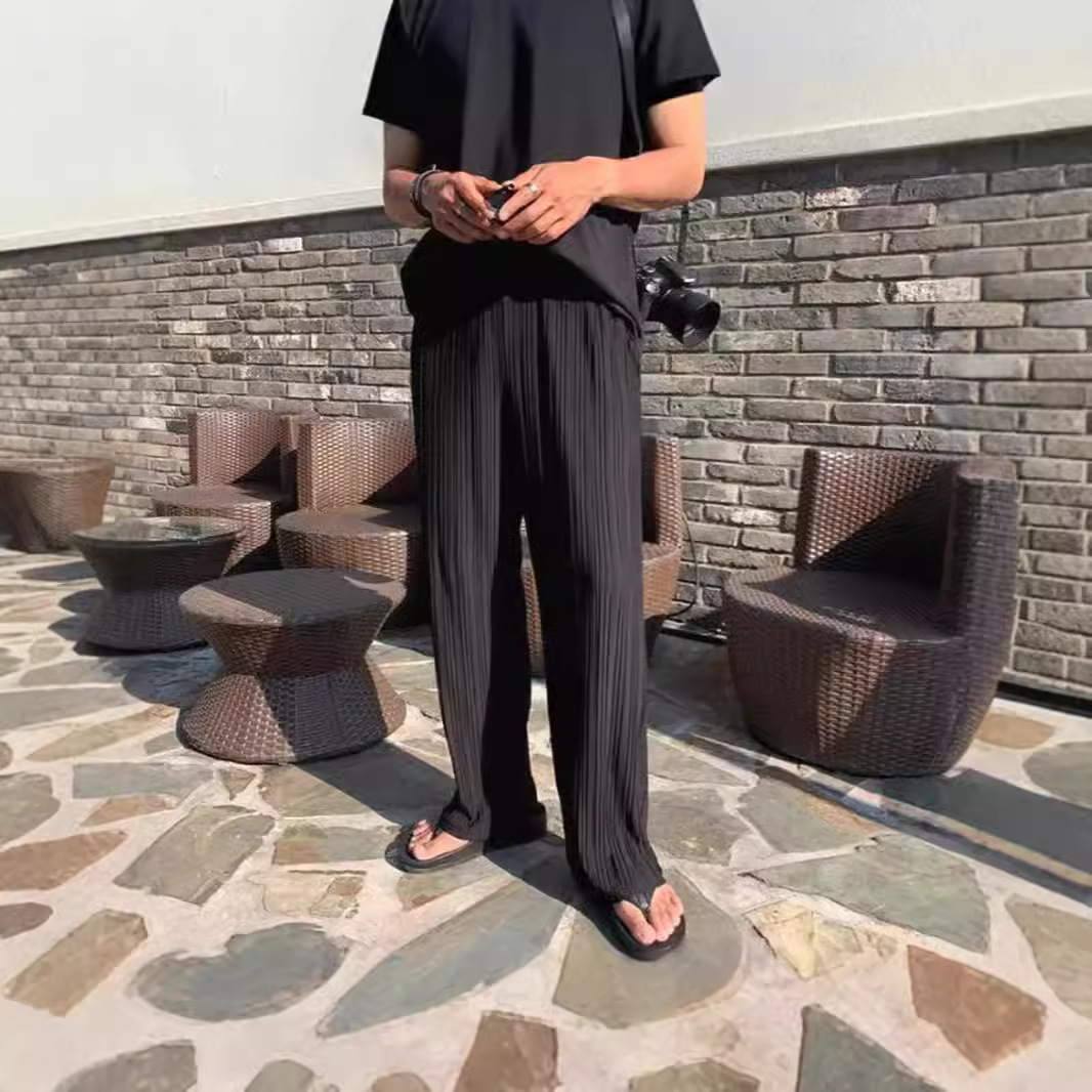 American Style New Fashion Men - Mens Fashion Dark Grey Pants ulasan dan harga