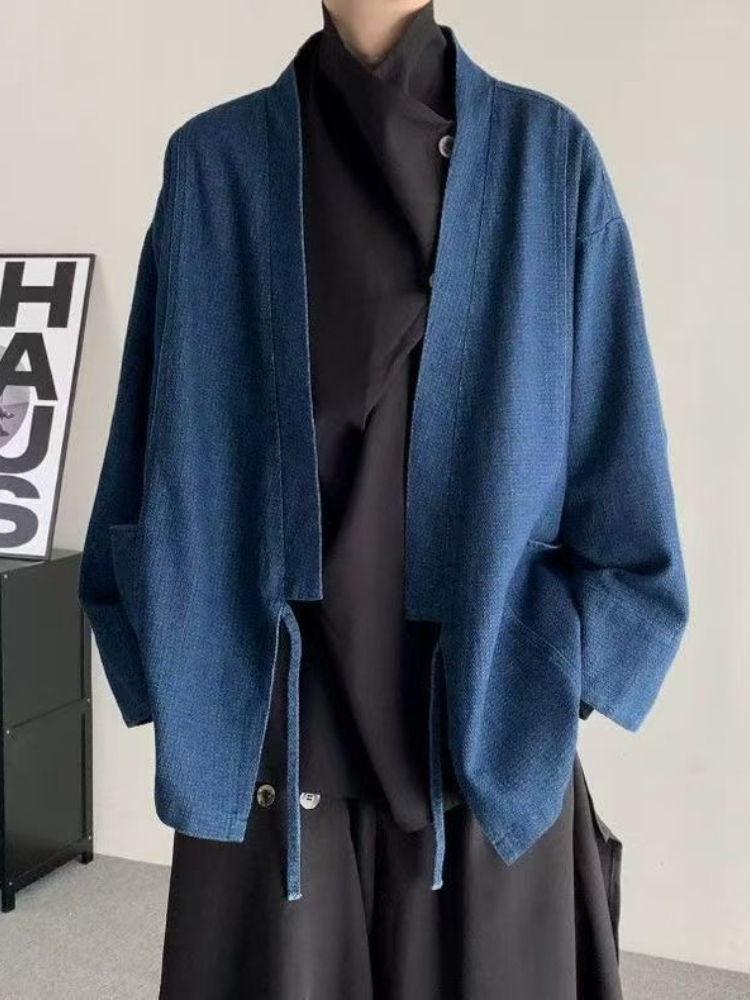 Vintage Japanese Style Denim C - Mens Fashion Jumpers ulasan dan harga