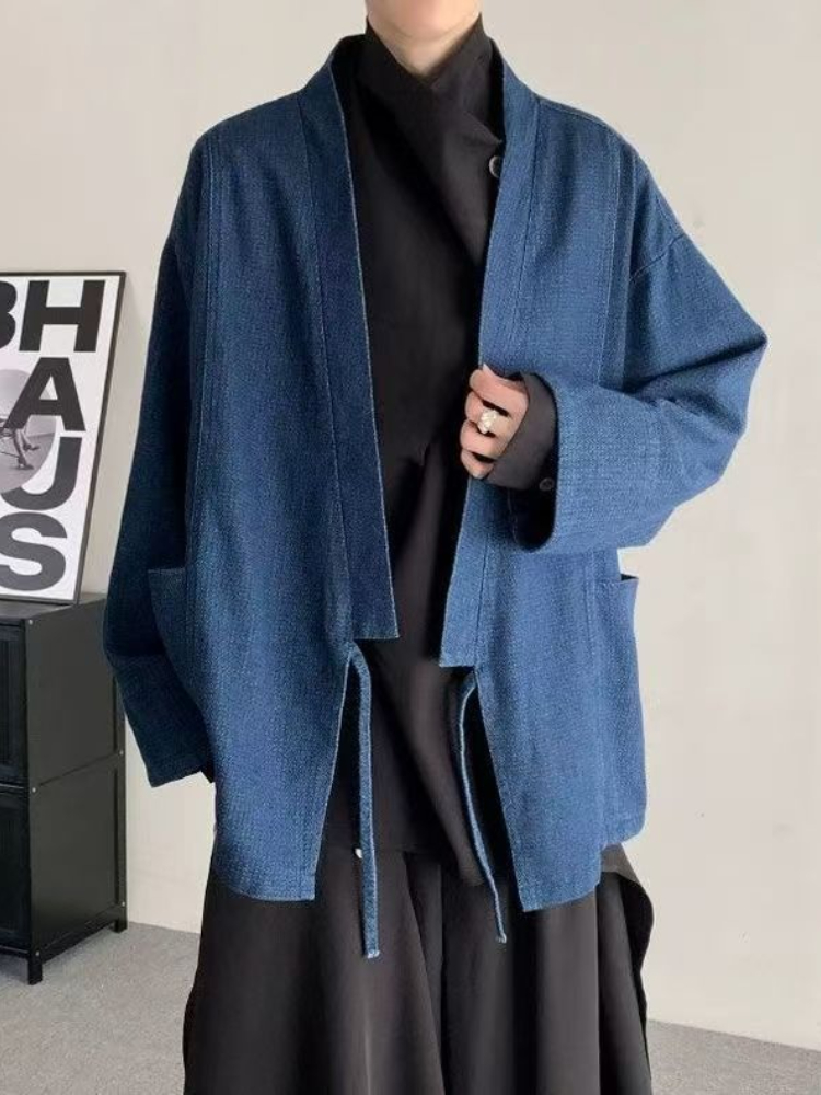 Vintage Japanese Style Denim C - Mens Fashion Jumpers ulasan dan harga