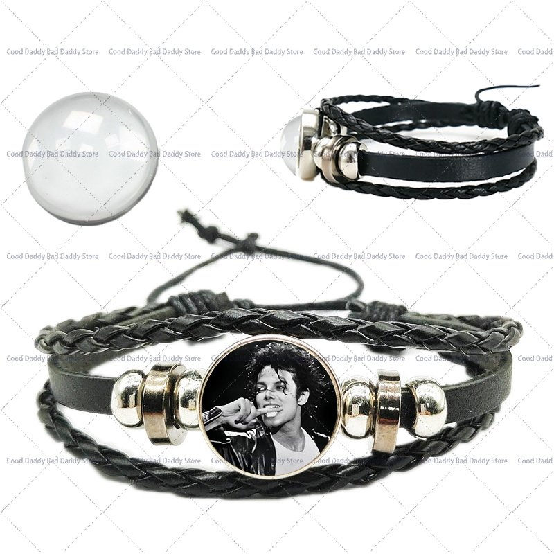 Michael Jackson Weaving Hand R - Mens Fashion Bracelet ulasan dan harga