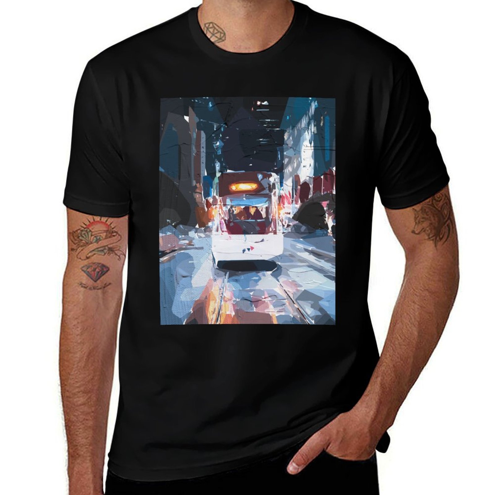 Melbourne Trams T-Shirt Fashio - Mens Fashion Melbourne ulasan dan harga