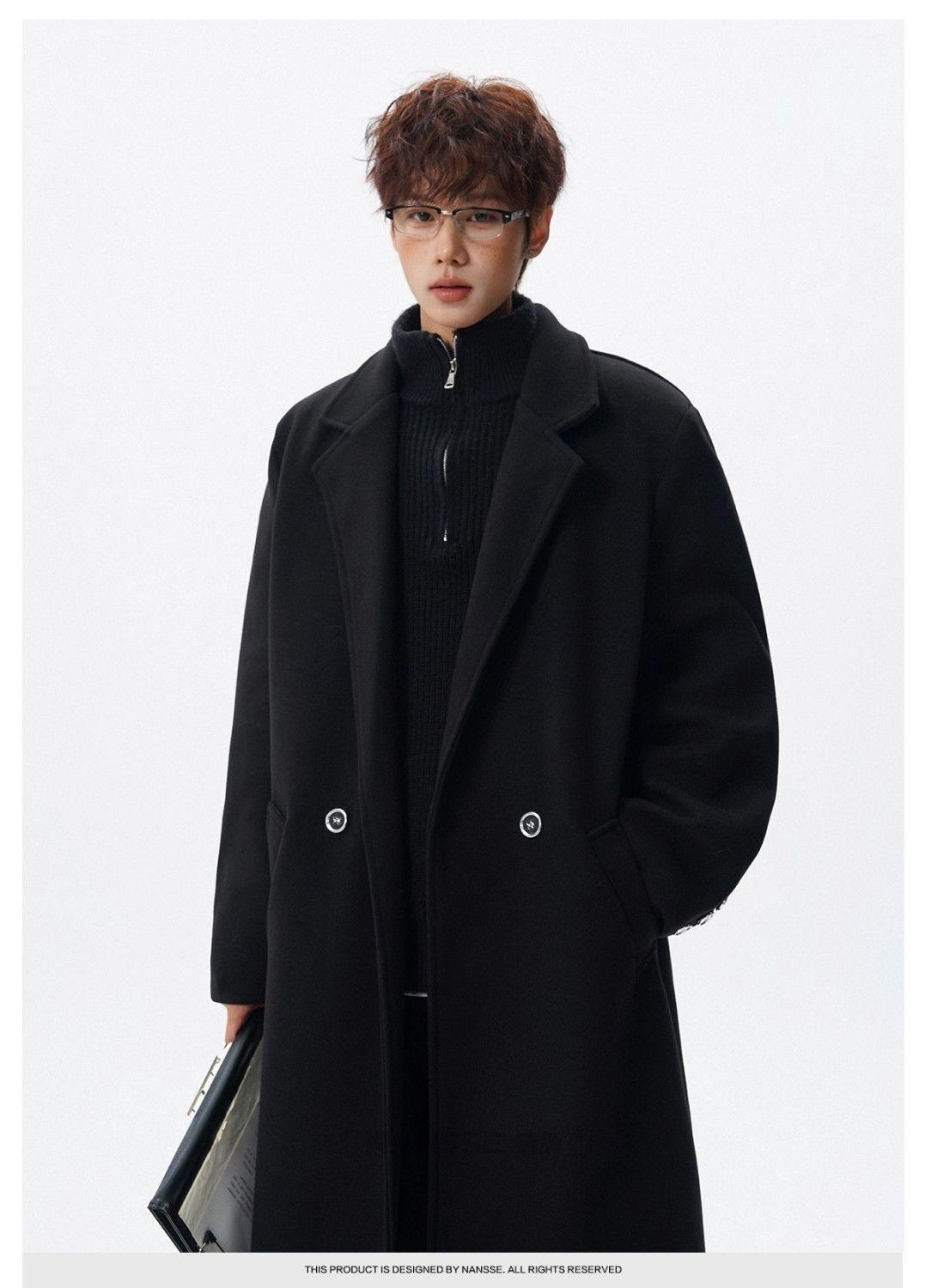Wool Blend Coat Korean Reviews - Men'S Fashion Reviews ulasan dan harga