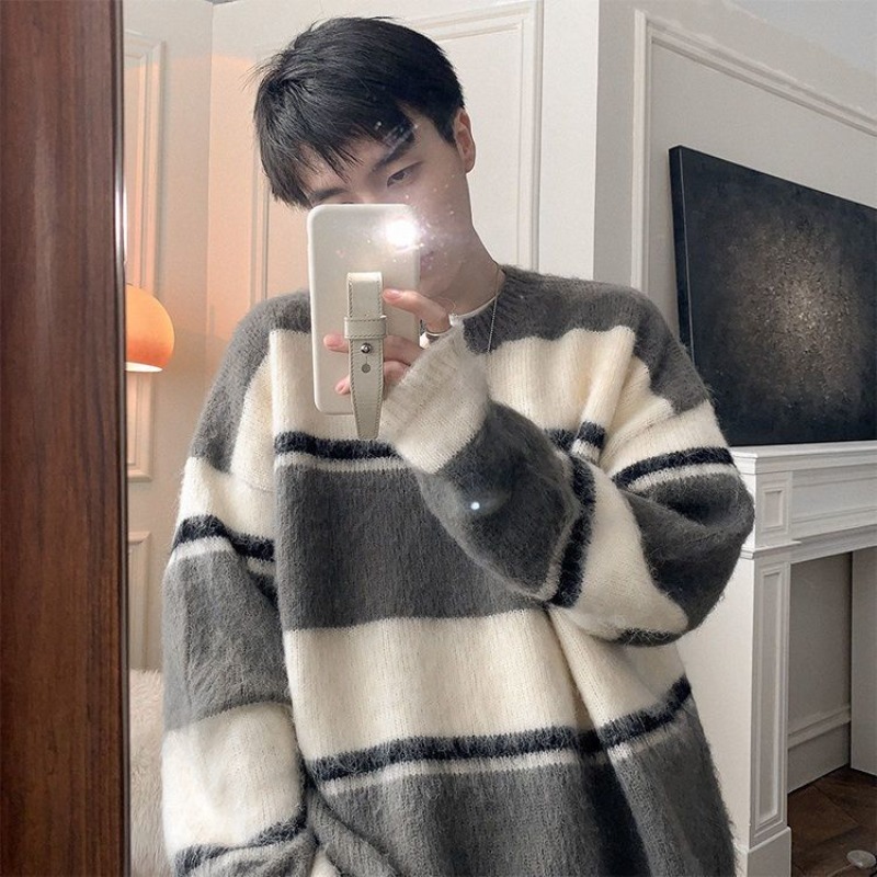 Spring Autumn Pullover Man Thi - Men'S Fashion Deals ulasan dan harga