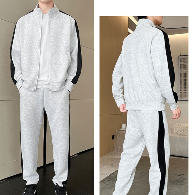 Autumn Men Tracksuit Casual Jo - Men'S Fashion Zipper Jacket ulasan dan harga