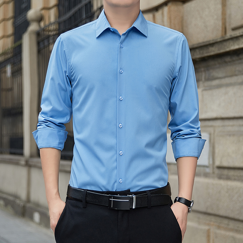 New Plus Size Men Solid Color  - Men'S Fashion Brand ulasan dan harga