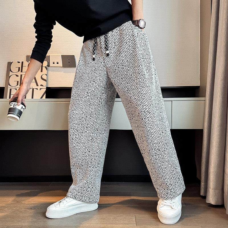 2026 Men's Cool Casual Pants A - Mens Fashion Dark Grey Pants ulasan dan harga