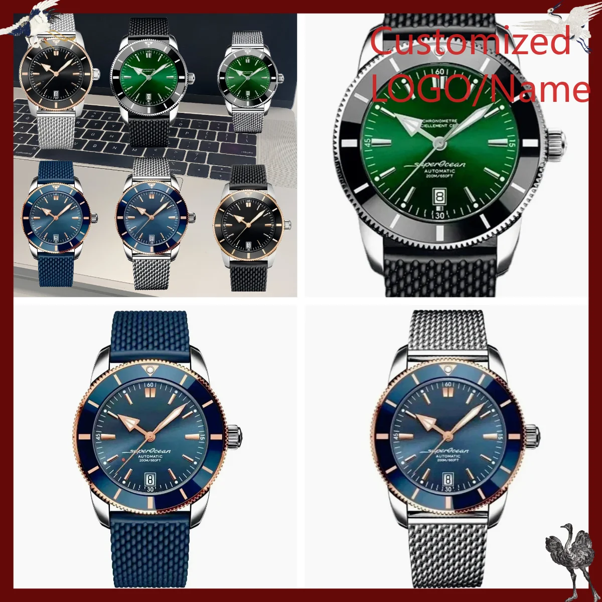 A1212 Store Customized Watches - Mens Fashion Bracelet ulasan dan harga