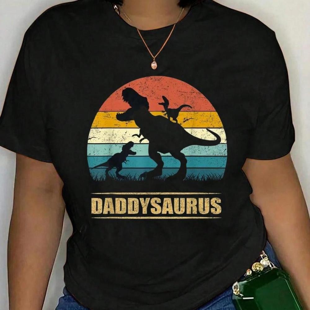 100_ Cotton Daddy Dinosaur Dad - Men'S Fashion Today ulasan dan harga