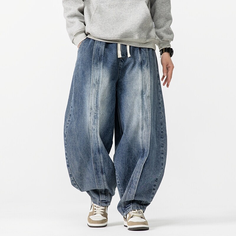 2025 New Vintage Harem Pants M - Men'S Fashion Pants 2025 ulasan dan harga