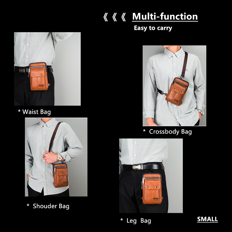 JEEP BULUO Small Multi-functio - Fashion Harness Men ulasan dan harga