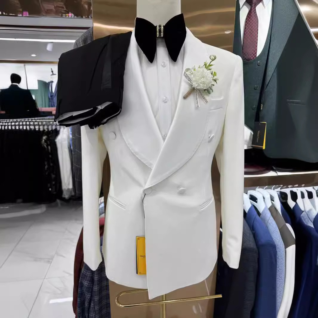 Man's Suit Elegant Set Luxury  - Slim Fit Blazer Men ulasan dan harga