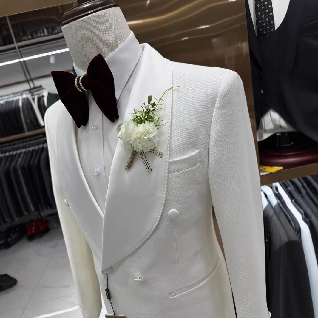 Man's Suit Elegant Set Luxury  - Slim Fit Blazer Men ulasan dan harga