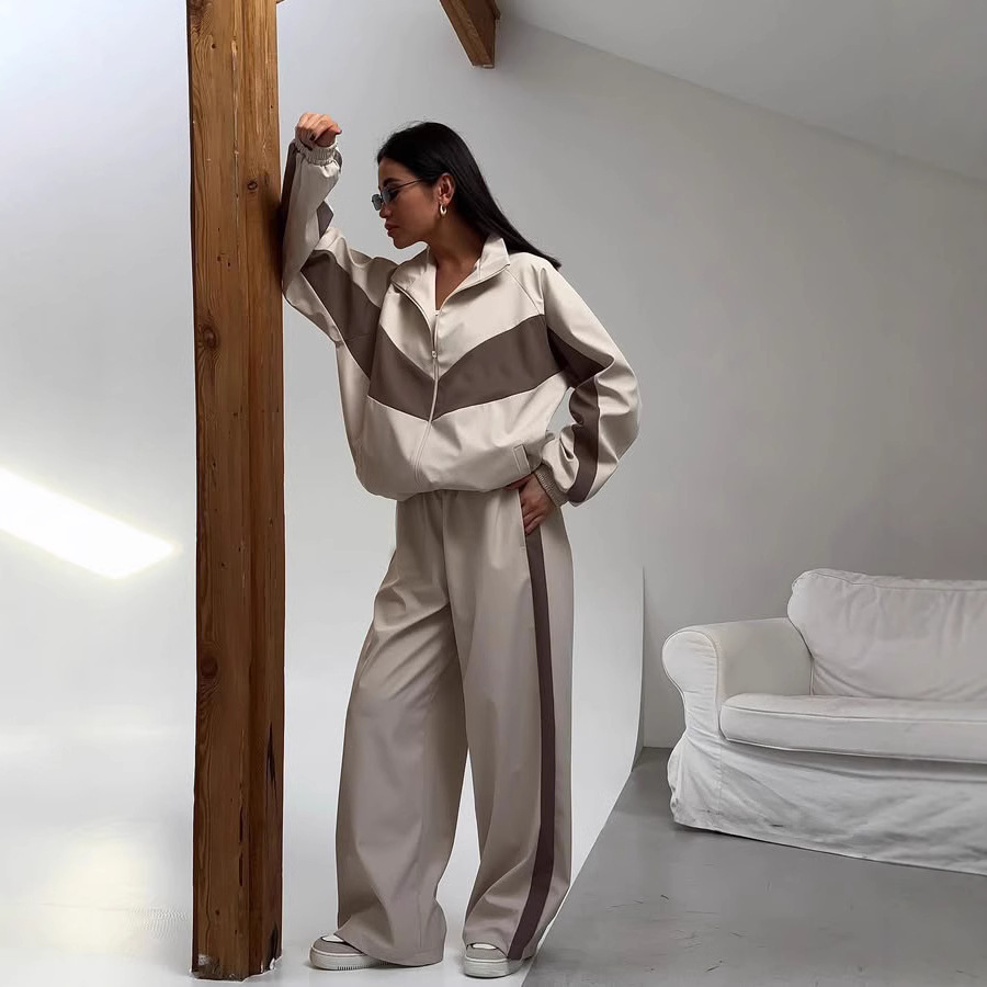 Oversized Tracksuit Colorblock - Mens Fashion Jumpers ulasan dan harga