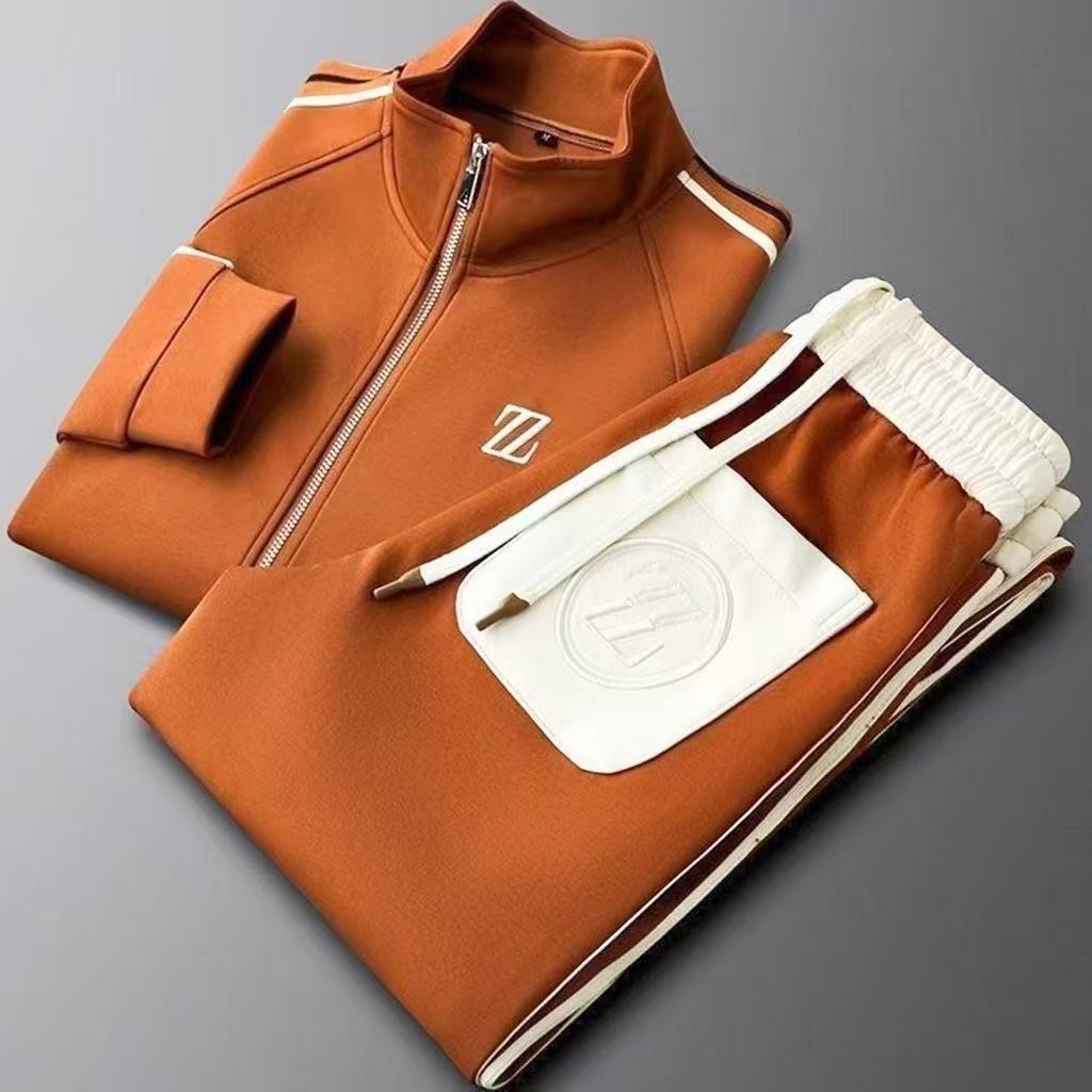2026 men tracksuit Sportswear  - Men'S Fashion Zipper Jacket ulasan dan harga
