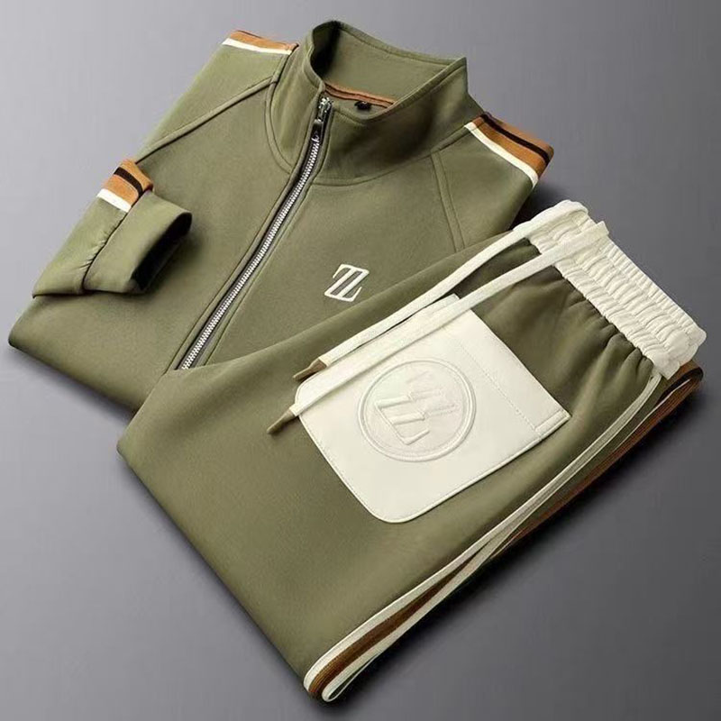 2026 men tracksuit Sportswear  - Men'S Fashion Zipper Jacket ulasan dan harga