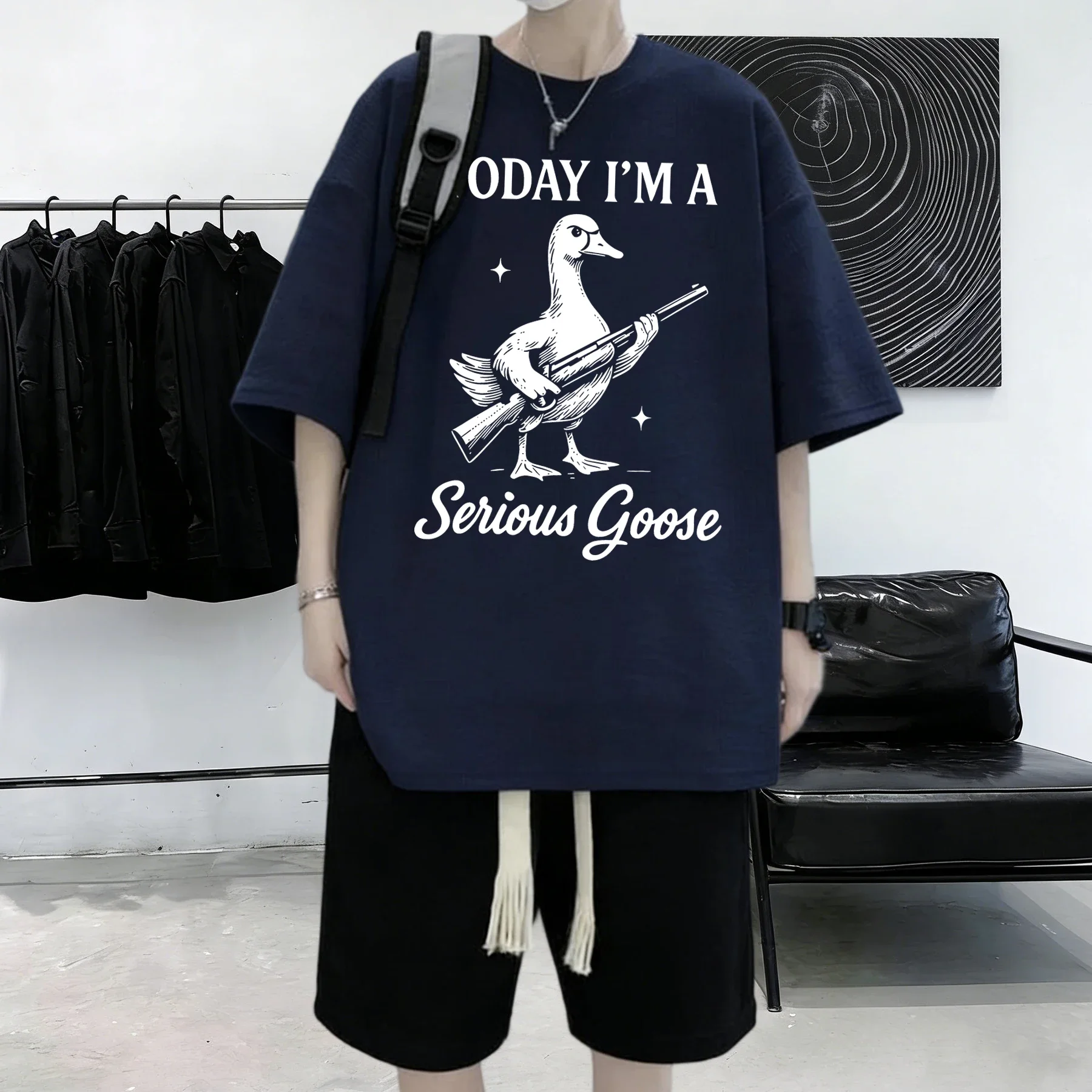 Today I Am A Serious Goose Pat - Men'S Fashion Today ulasan dan harga
