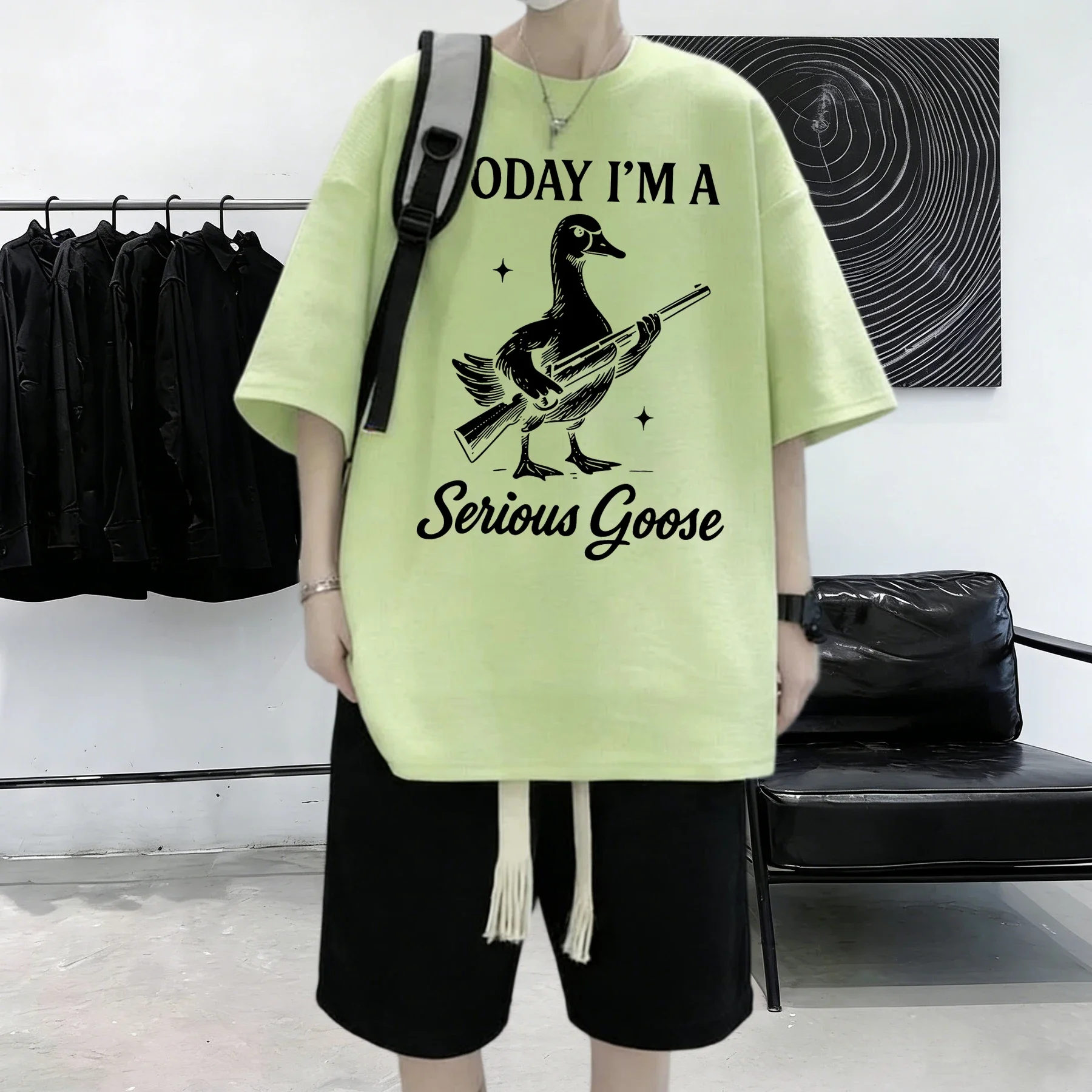 Today I Am A Serious Goose Pat - Men'S Fashion Today ulasan dan harga