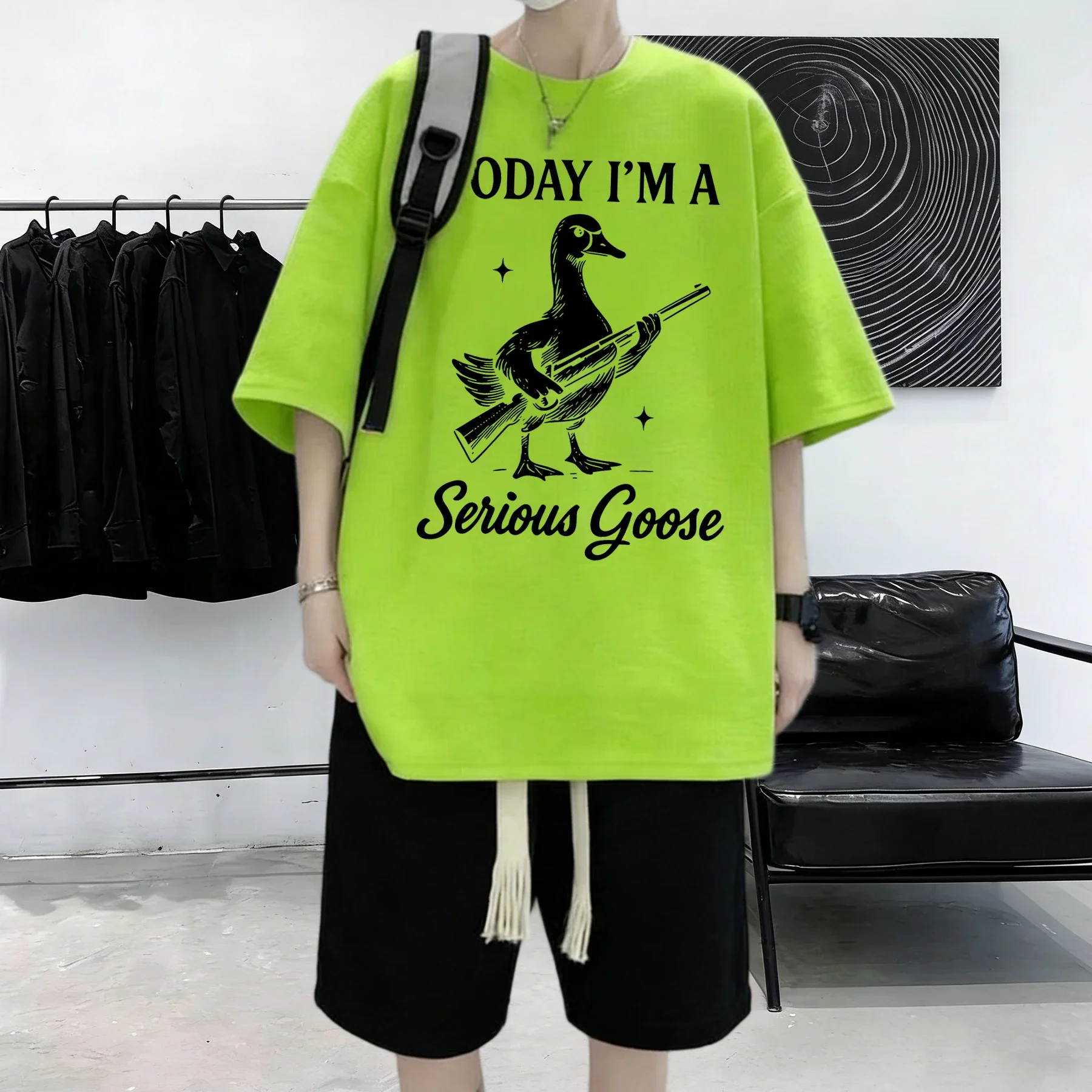 Today I Am A Serious Goose Pat - Men'S Fashion Today ulasan dan harga