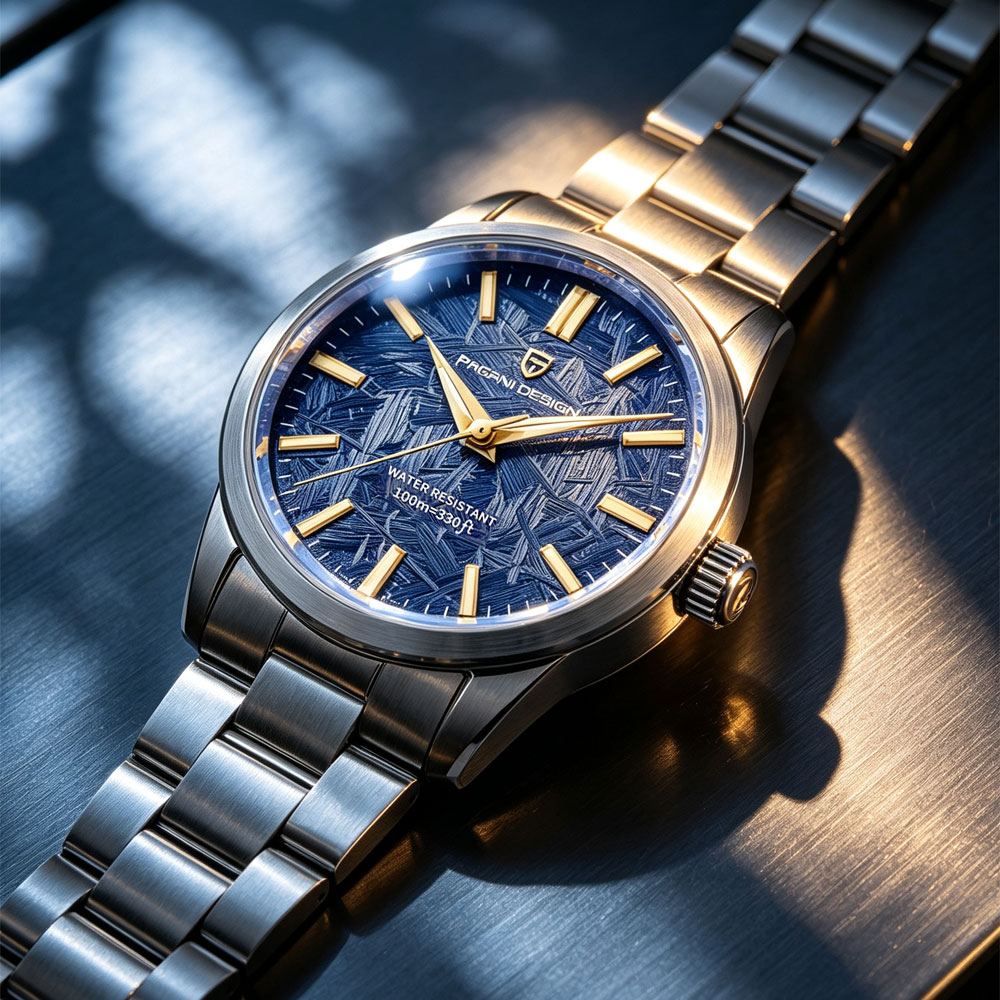 PAGANI DESIGN 40MM Men Quartz  - Mens Fashion Bracelet ulasan dan harga