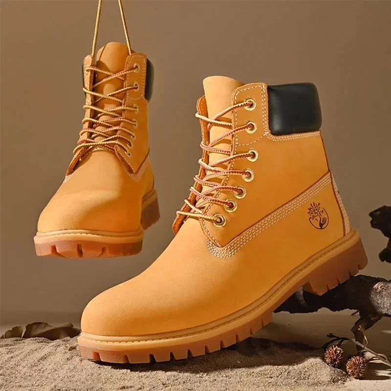 Boots Men High Top Boots High  - Men'S Fashion For 30 Year Olds ulasan dan harga