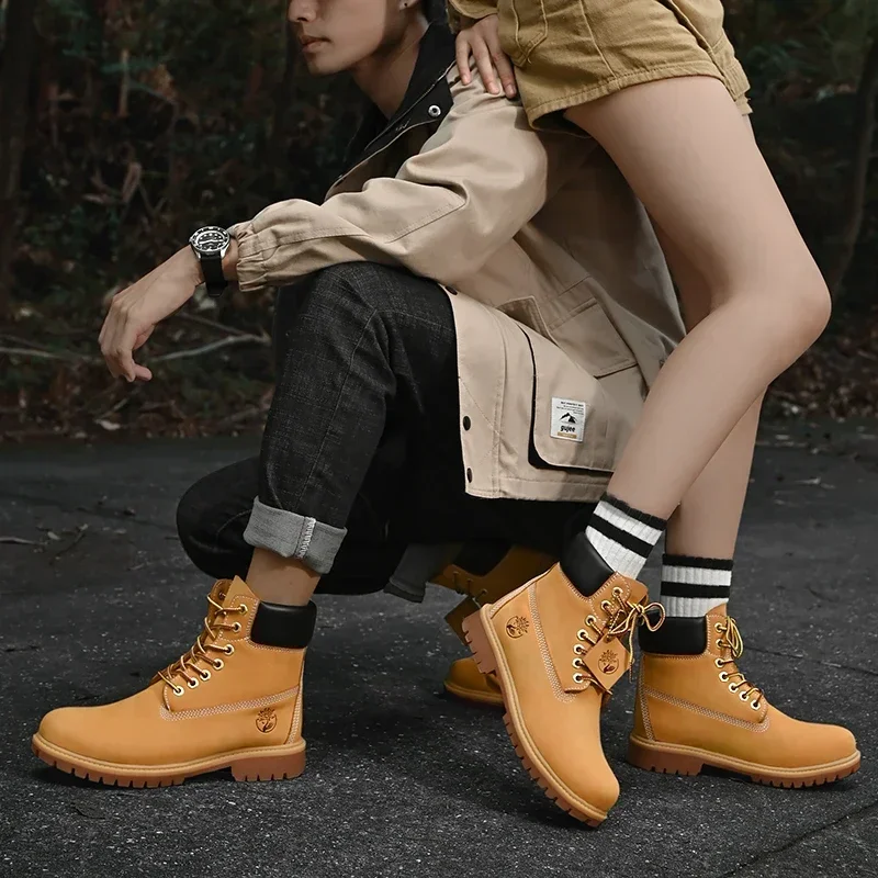 Boots Men High Top Boots High  - Men'S Fashion For 30 Year Olds ulasan dan harga