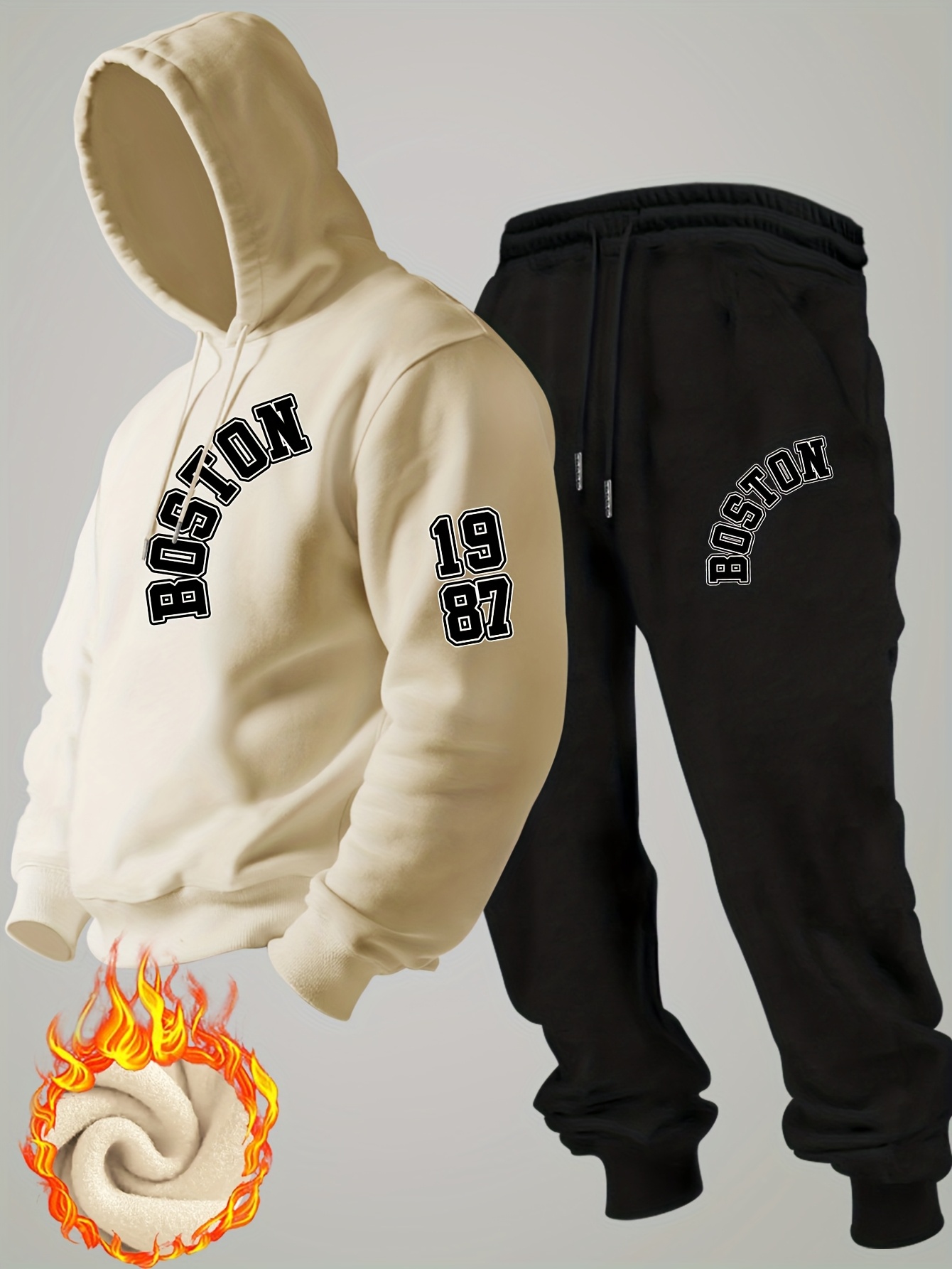 2026 new Men Winter Fleece Hoo - Men'S Fashion Y2K ulasan dan harga