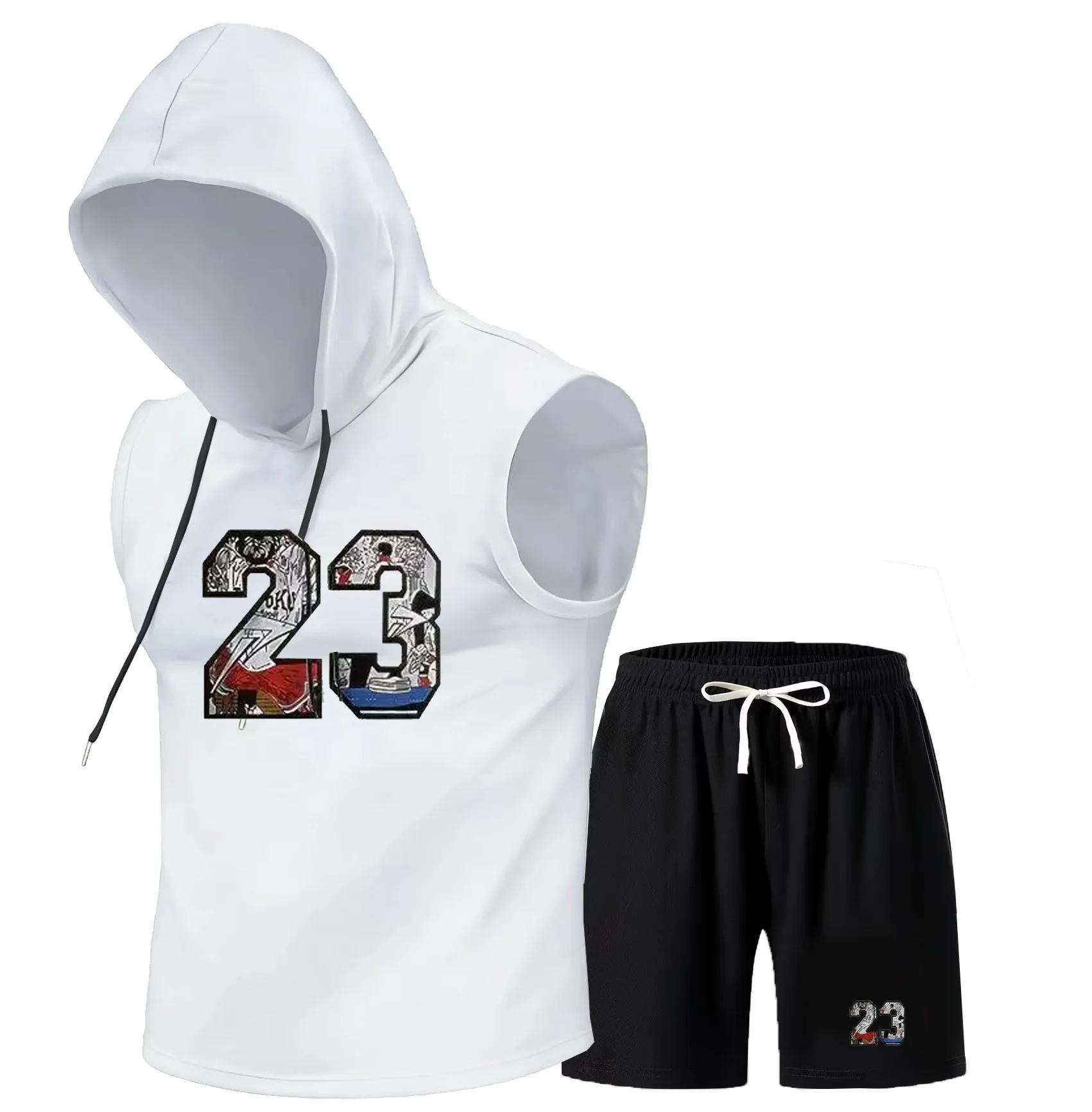 Brand  Summer Men's Two Piece  - Men'S Fashion Brand ulasan dan harga