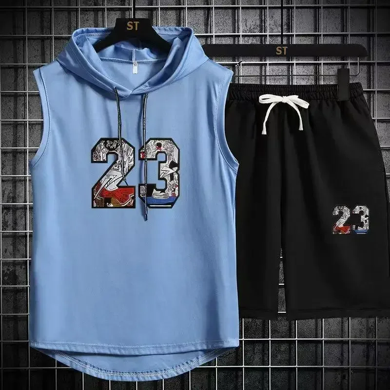 Brand  Summer Men's Two Piece  - Men'S Fashion Brand ulasan dan harga